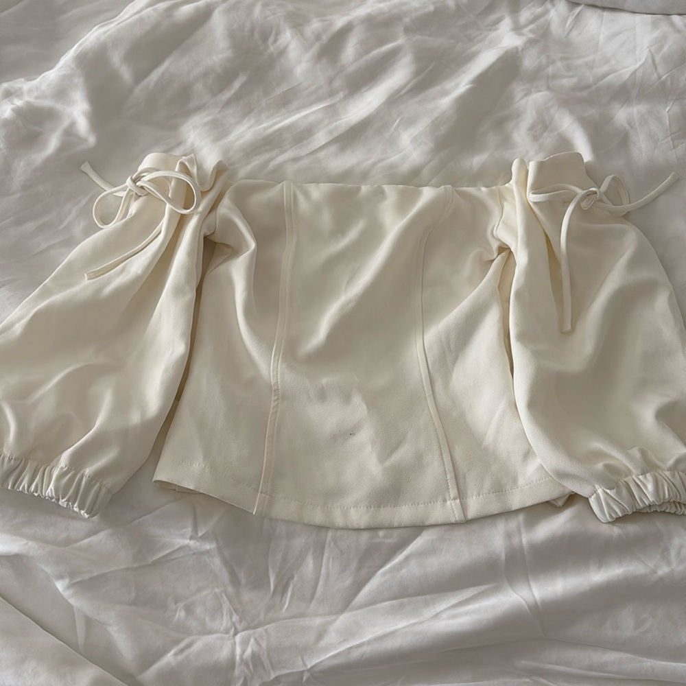 Topshop off shoulder top